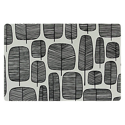 Missprint Placemat Tree Mono Missprint Placemat Tree Mono